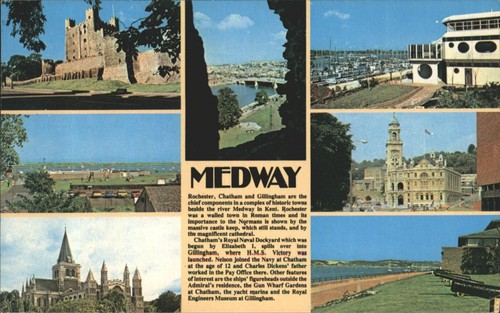 Vintage medway kent multi view - vintage,