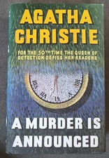 Agatha Christie, A Murder Is Announced, Crime Club 2006 Facsimile Hardback