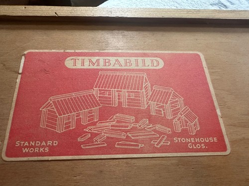 Wooden toy timbabild rare - wooden,