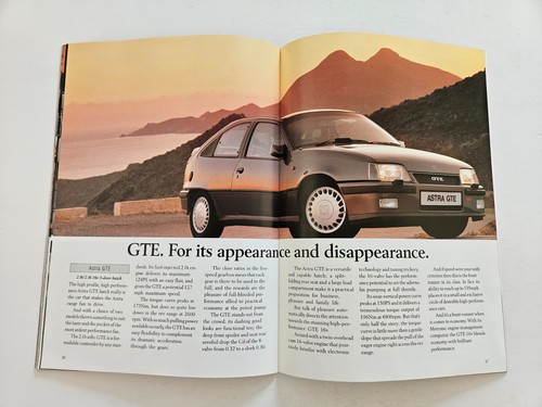Vauxhall astra mk2 inc gte - vauxhall,