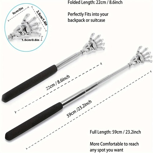 Extendable back scratcher - extendable,