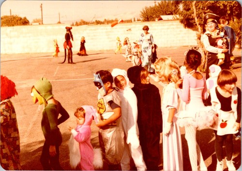 1970s school halloween parade - halloween,
