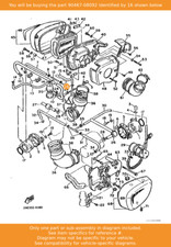 YAMAHA Clip, 90467-08092 OEM