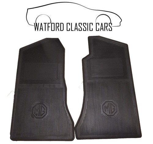 Fitted rubber mats - , mgb
