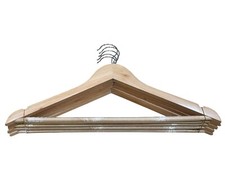 Premium Wooden Hangers Set of