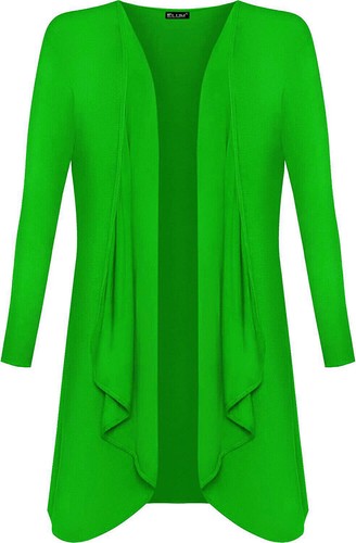 Ladies long sleeve - long, waterfall