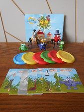 BIN WEEVILS lot of character toy figures etc LEAFLET, CARDS, DUSTBIN LIDS 2012