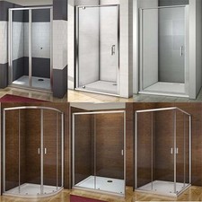 Quadrant/Sliding/Corner Entry/Bifold/Pivot Shower Enclosure Glass Door Cubicle V