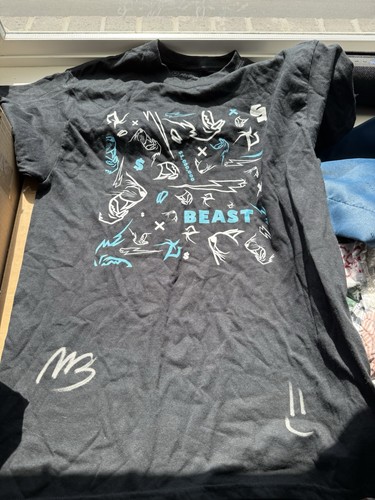 Beast signed black t - beast, t-shirt