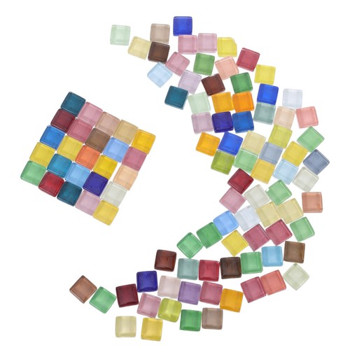 Durable glass mosaic tiles - glass,