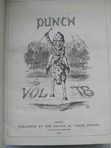 Punch magazine 1880 1881 - magazine, 1880-1881