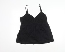 Marks and Spencer Women's Black Camisole Lace Trim Size 12