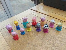 Group Of Peppa Pig Figures X