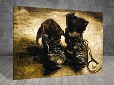 Van Gogh A Pair of Shoes CANVAS PAINTING ART PRINT 719