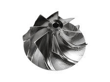 Turbocharger billet compressor