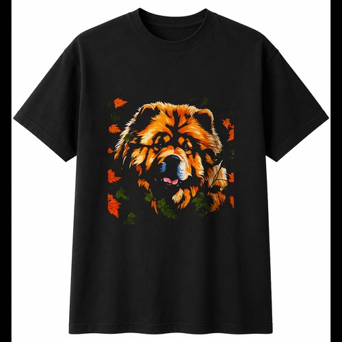 Chow torn mens shirt - mens, t-shirt