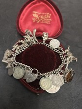 vintage solid silver charm