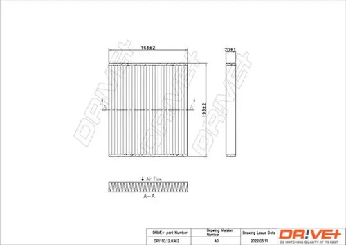 Cabin filter particulate - cabin,