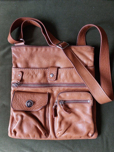 Roots canada leather bag - roots,