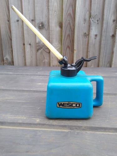 Vintage large wesco - wesco, oil
