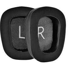 2Pcs L+R Protein Leather Headphone Earpads Cushion Cover For Logitech G35 G930