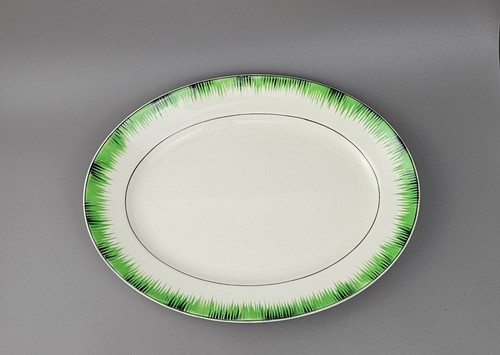 Green serving platter - t.g.,