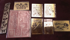 8x FLORAL GARDEN BUTTERFLY