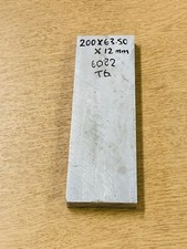 ALUMINIUM FLAT BAR PLATE BILLET 200mm X 36.50mm X 12MM THICKNESS GRADE - 6082 T6