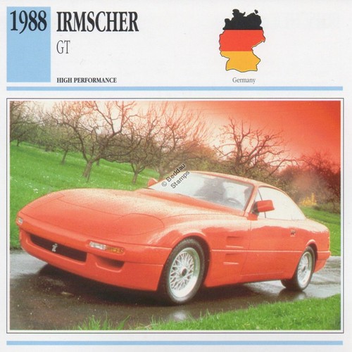 1988 irmscher classic car - gt,