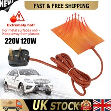 Car Engine Oil Pan Sump Tank Heater Pad 120W Silicone Oil Heating Pad Waterproof