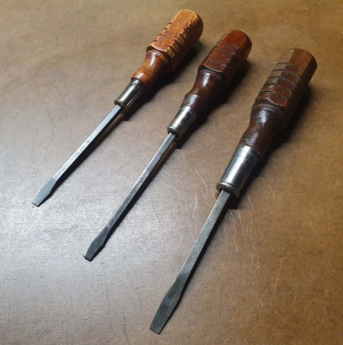 Wooden handled - 3, x