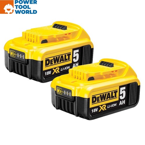 Dewalt dcb184x2 18v 5ah ion - 18v, li-ion