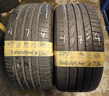 2x 275/40 R20 Bridgestone
