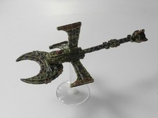 NECRON SCYTHE HARVEST SHIP Metal Battlefleet Gothic BFG Necrons Fleet 1990s T3d