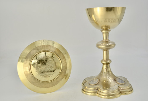 Antique 950 rare gilt silver - antique,