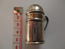 Antique Solid Silver Pepper Shaker Birmingham 1906