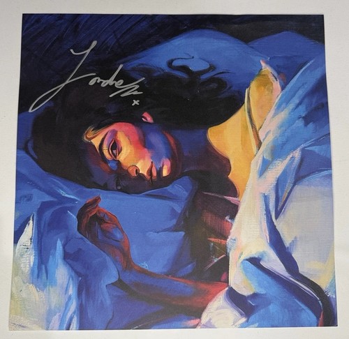 Lorde melodrama signed 12x12 - melodrama,