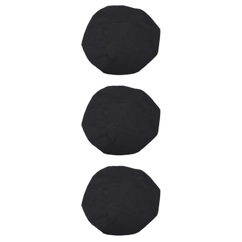 Reusable black pool cover - black,