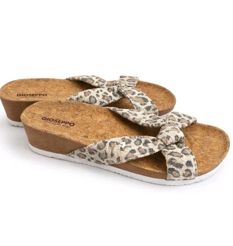 Gioseppo leopard print wedge - gioseppo,