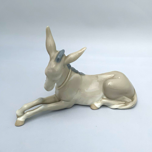 Lladró porcelain donkey - lladró,