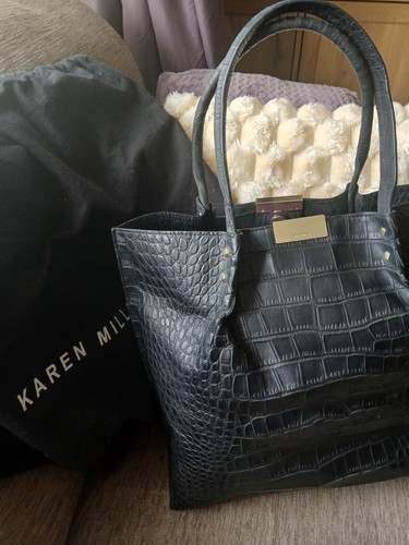 Karen millen croc embossed - millen,