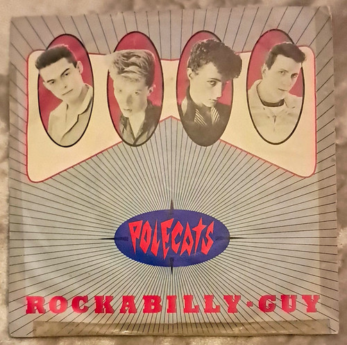 Polecats rockabilly guy - polecats, /