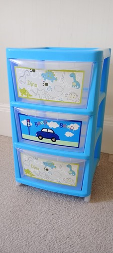 Kids drawer plastic storage - 3,