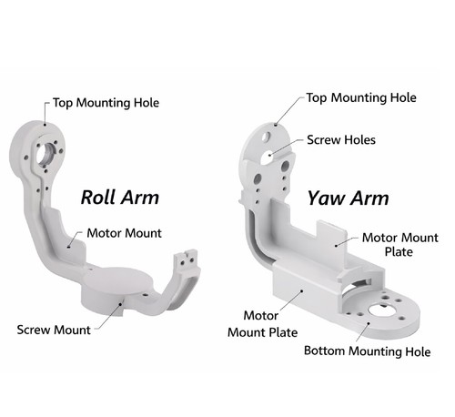 For drone gimbal camera yaw - drone,