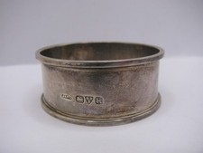 Antique sterling silver banded - sterling,