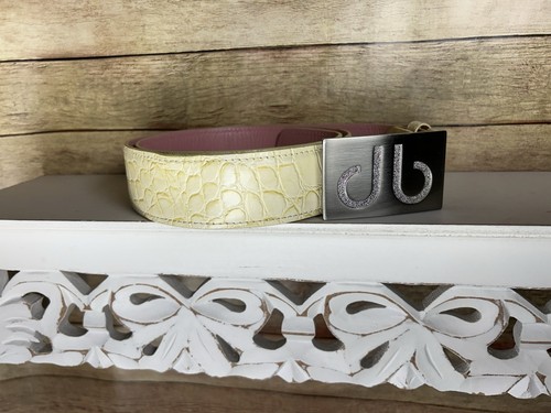 Druh golf belt - belt, yellow