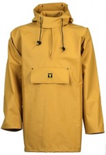GUY COTTEN YELLOW DRENEC SMOCK NYLPECHE FABRIC WATERPROOF FISHING
