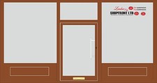 Wooden shopfront timber - timber, shop