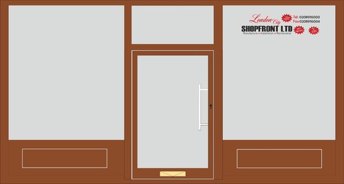 Wooden shopfront timber shop - wooden,