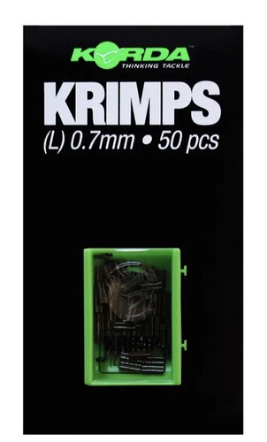 Korda krimps small 0 5mm - korda,